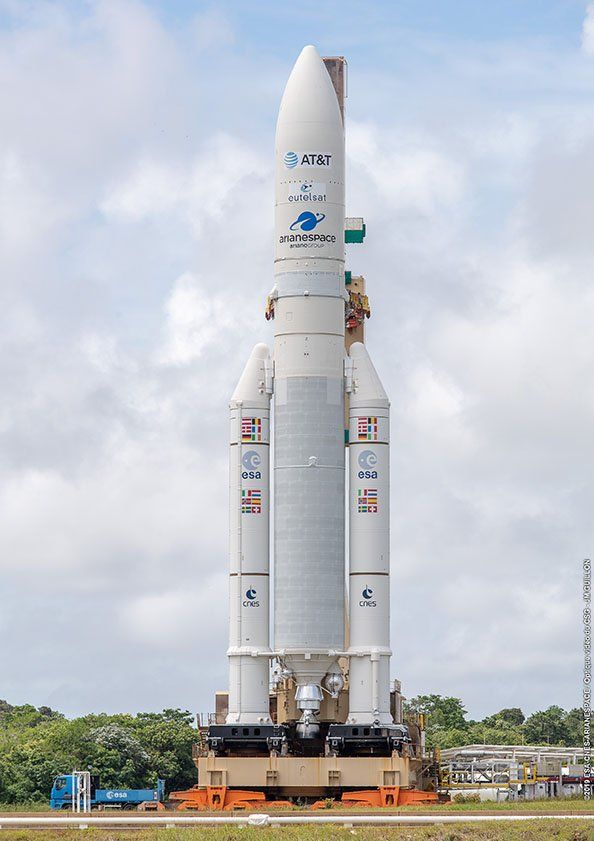 In Photos: Ariane 5 Rocket Launches DirecTV 16 And Eutelsat 7C ...