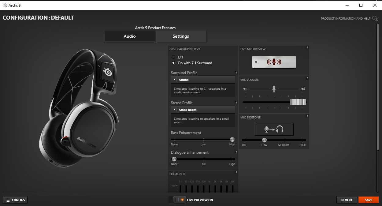 SteelSeries Arctis 9 Wireless