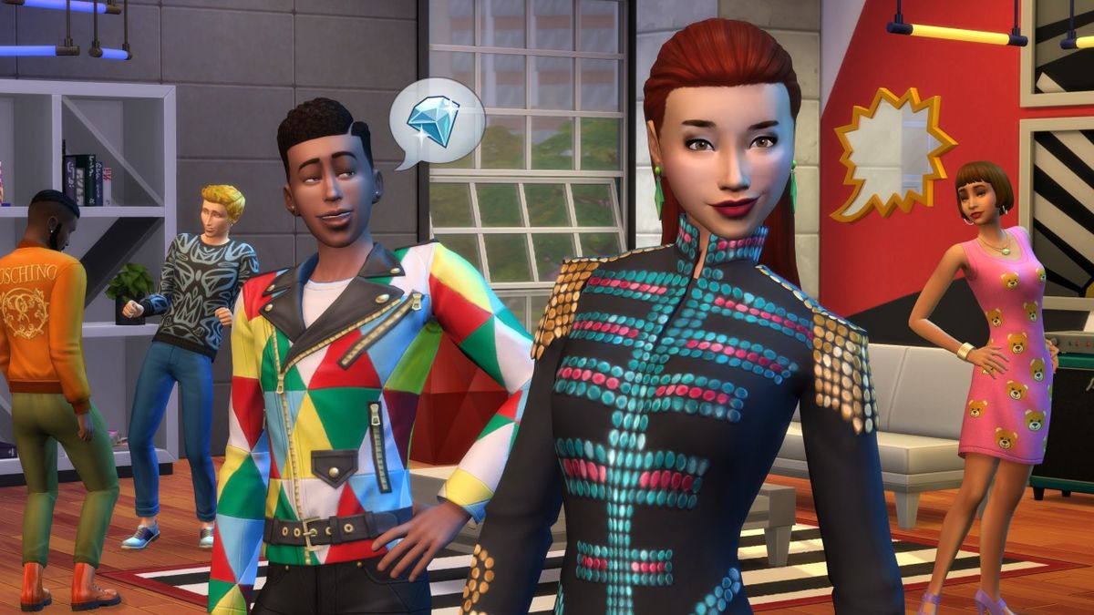 The Sims FreePlay - Get your hands on more individual bold designer fashion  items from Moschino, available now!👗
