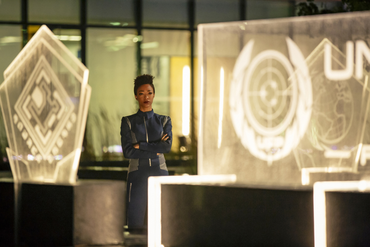 Michael Burnham on Star Trek: Discovery season 1 finale