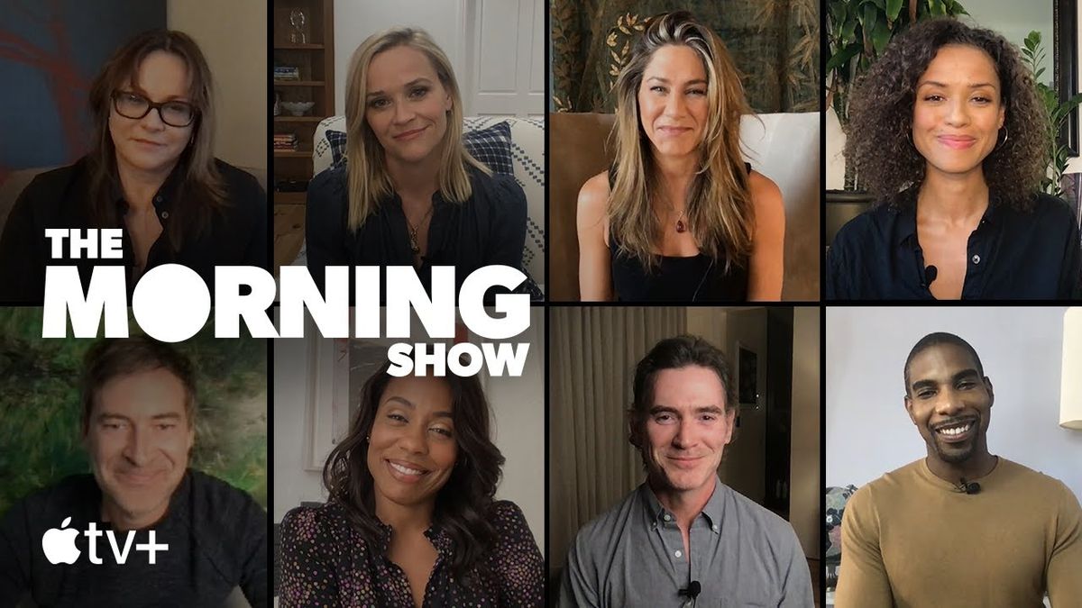 Cast and crew of 'The Morning Show' discuss the series on a virtual ...