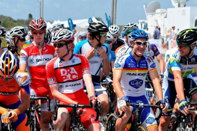 Bernard Sulzberger (Team Raleigh-GAC) is a former national criterium champion on the Cronulla circuit