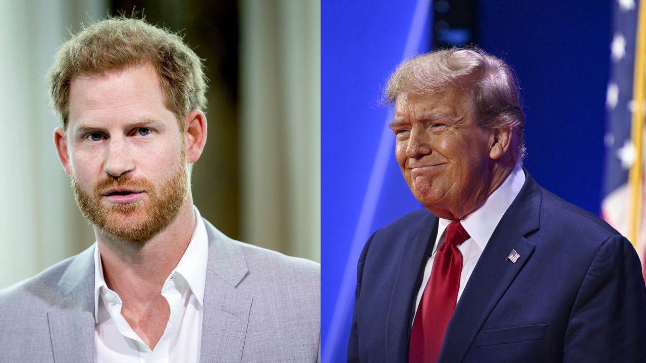 Donald Trump and Prince Harry