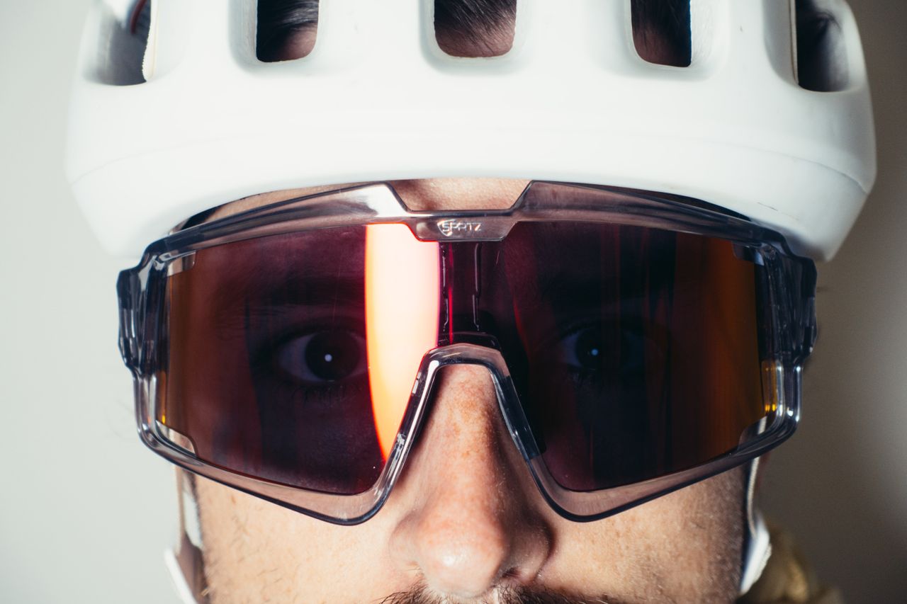 Spatz Shield cycling glasses