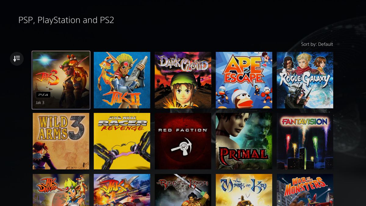 PS Plus Premium PS2 classics