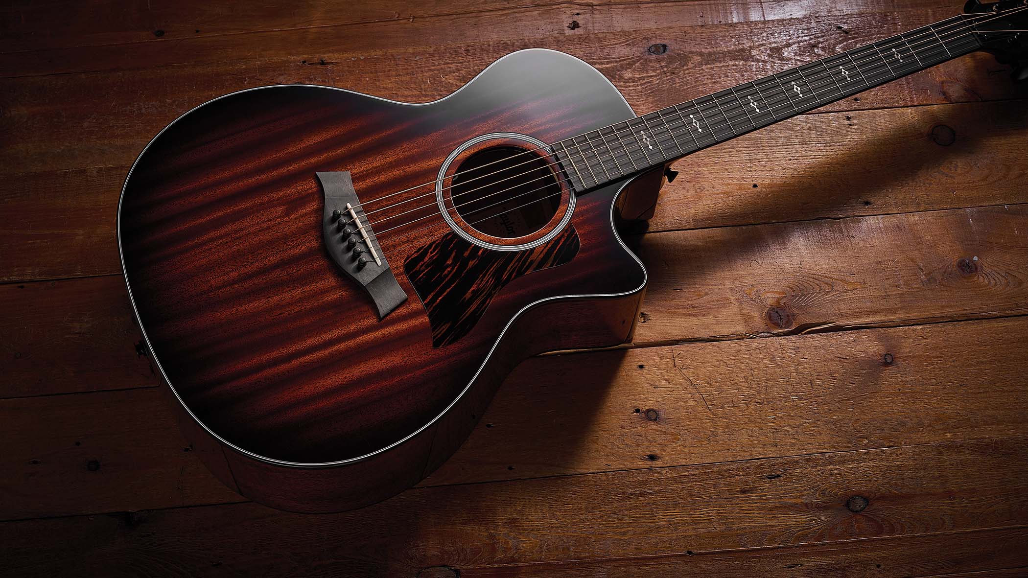 The Next Generation 324ce is a revised and upgraded version of Taylor&rsquo;s renowned Grand Auditorium acoustic