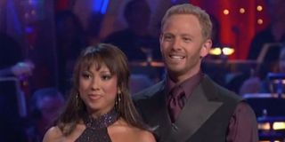 Ian Ziering and Cheryle Burke Dancing with the Stars Season 4 critique