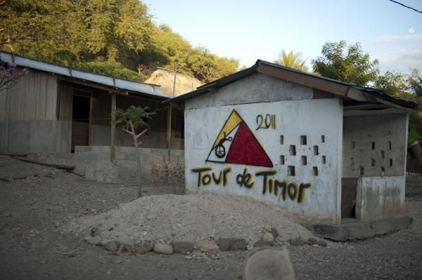 The community really got into the 2011 Tour de Timor