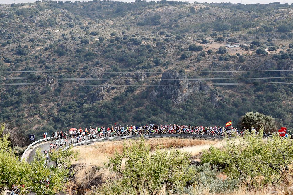 Scenery along the route of stage 10 at the Vuelta