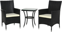 Outsunny Garden Outdoor Rattan Furniture Bistro Set&nbsp;| WAS £201.99, NOW £149.99 (SAVE 26%) at Amazon