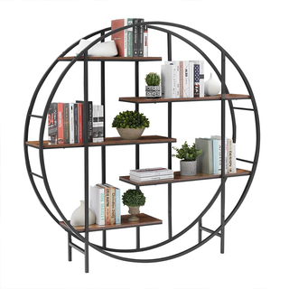 5-tier circular bookshelf