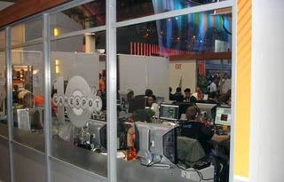 Gamespot's control room