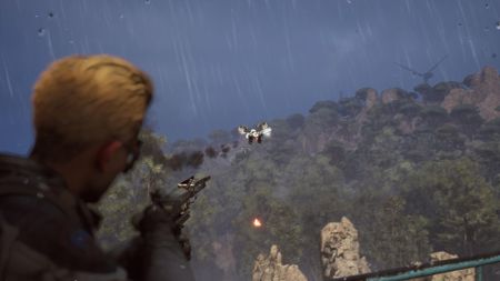 A player fights a wasp in Arc Raiders