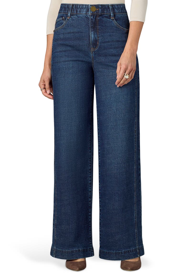 Gracie Skyrise Double Side Seam Wide Leg Jeans