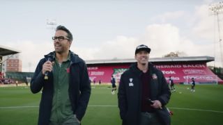Ryan Reynolds and Rob McElhenney take to the pitch in Welcome to Wrexham