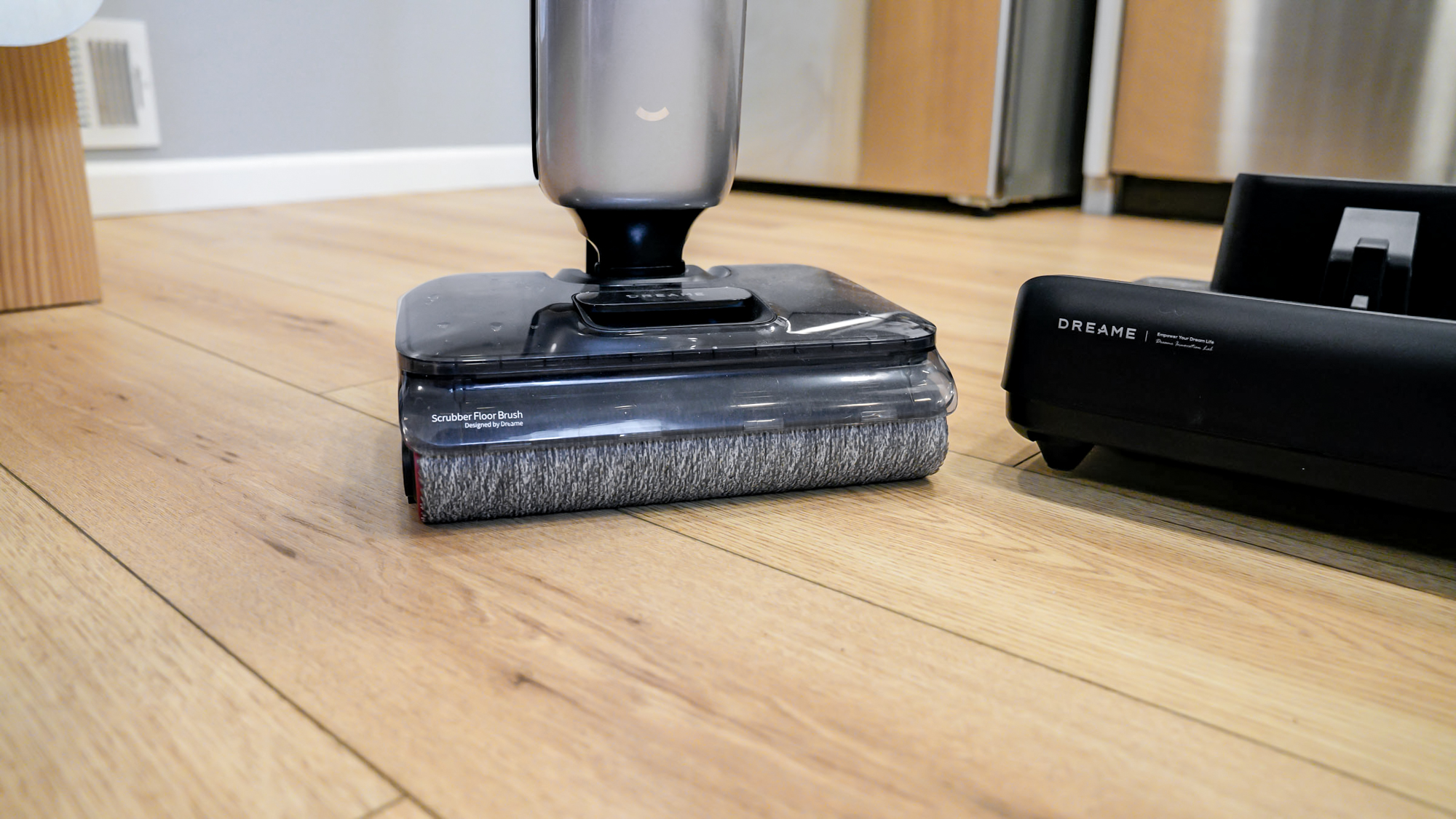 Dreame Aero Pro Wet Dry Vacuum in a kitchen