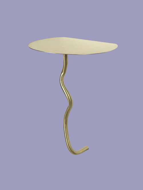 Ferm Living | Curvature Wall Table in Brass