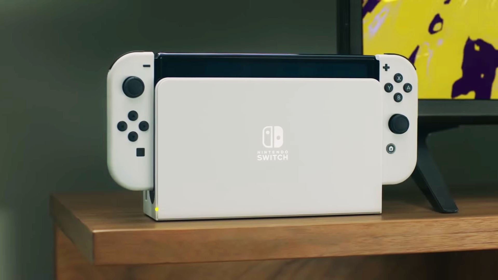 Nintendo Switch Oled In Dock