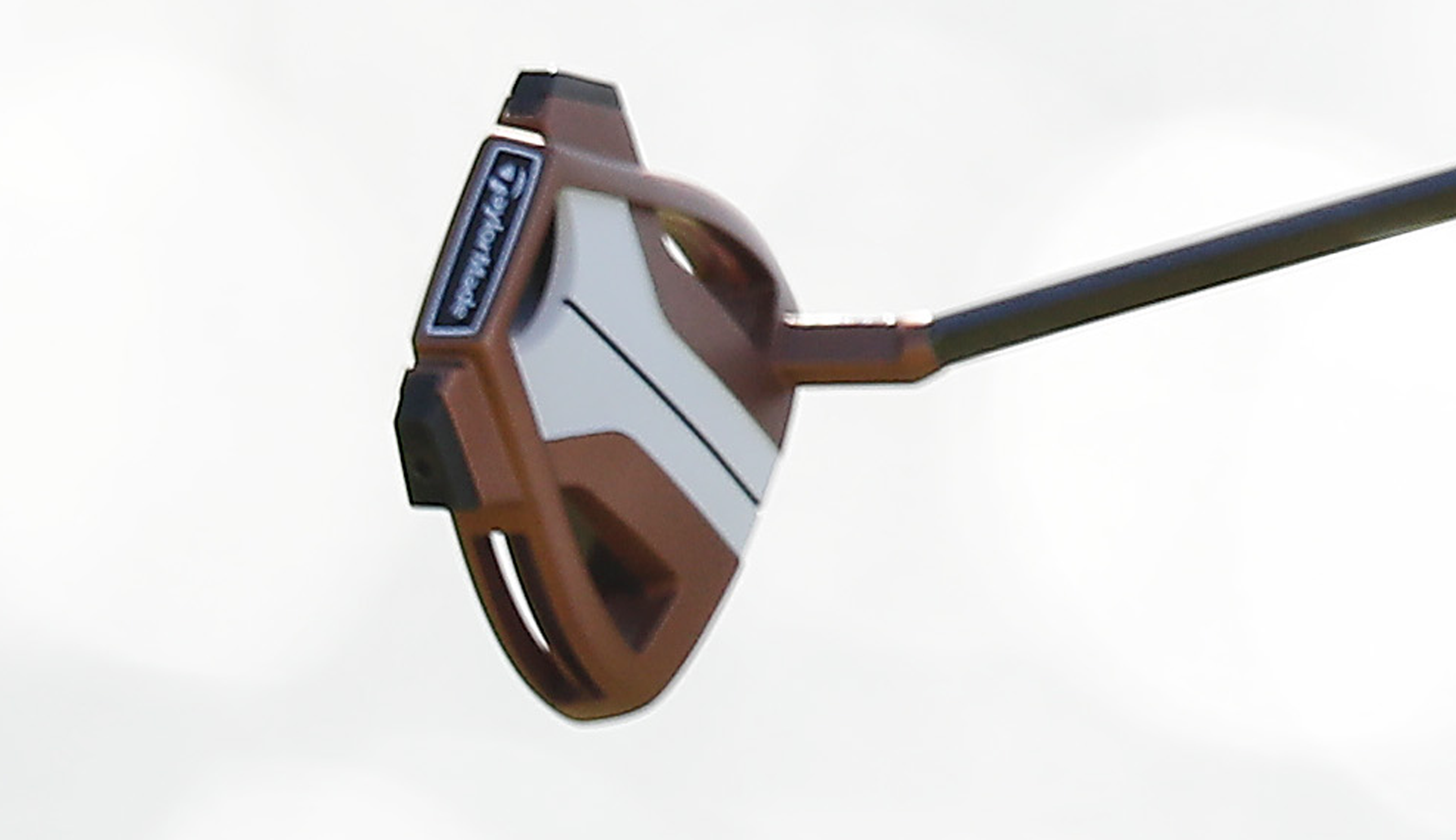A close up of Rory McIlroy's putter