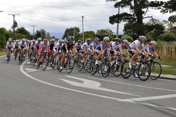Racing gets underway.