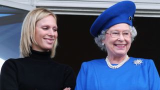 The Queen and Zara Phillips attend the Gold Cup race meeting