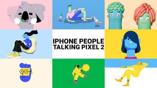 iPhone people talking Pixel 2 by Google Creative Lab