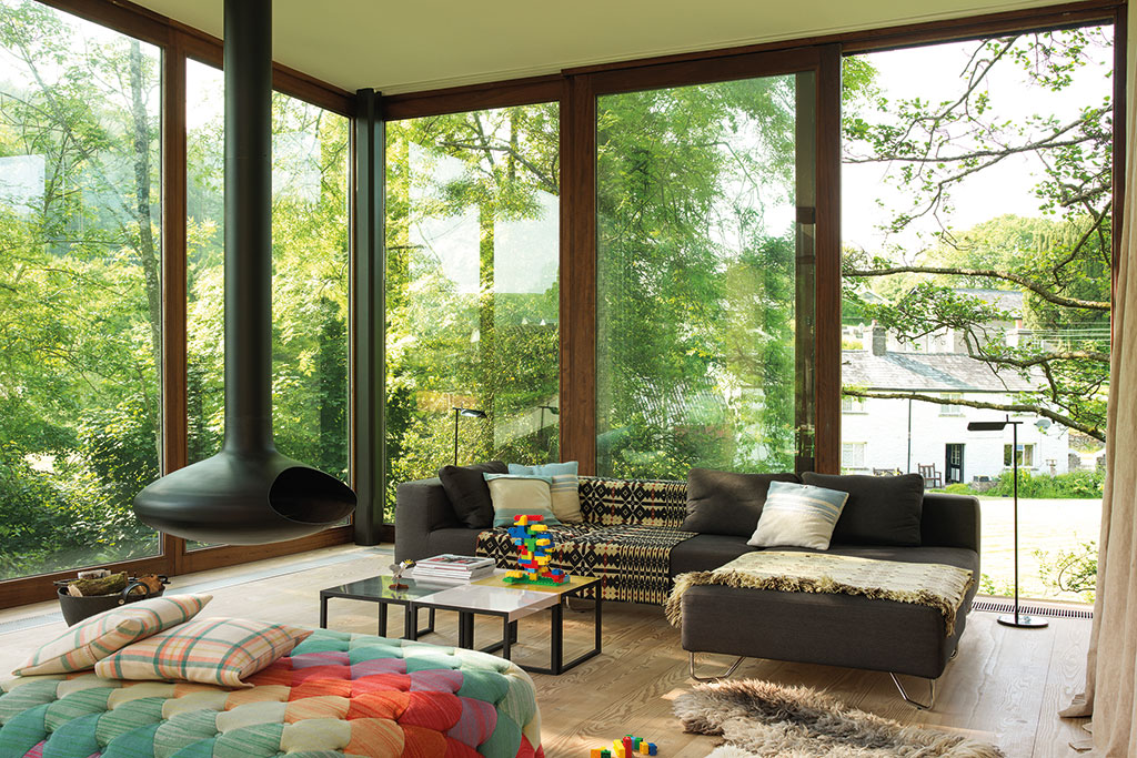 Riverside properties for sale: Ty Hedfan, Pontfaen, Brecon. 