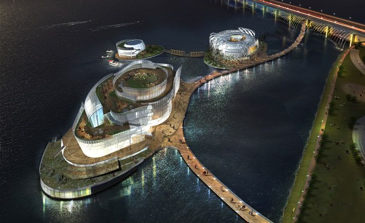 World's first floating island, Seoul | Wallpaper