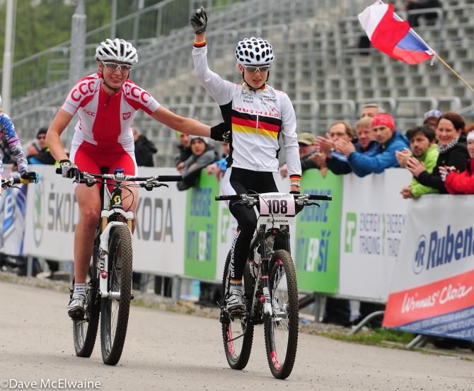 Sofia Wiedenroth (Germany) finishing in third place