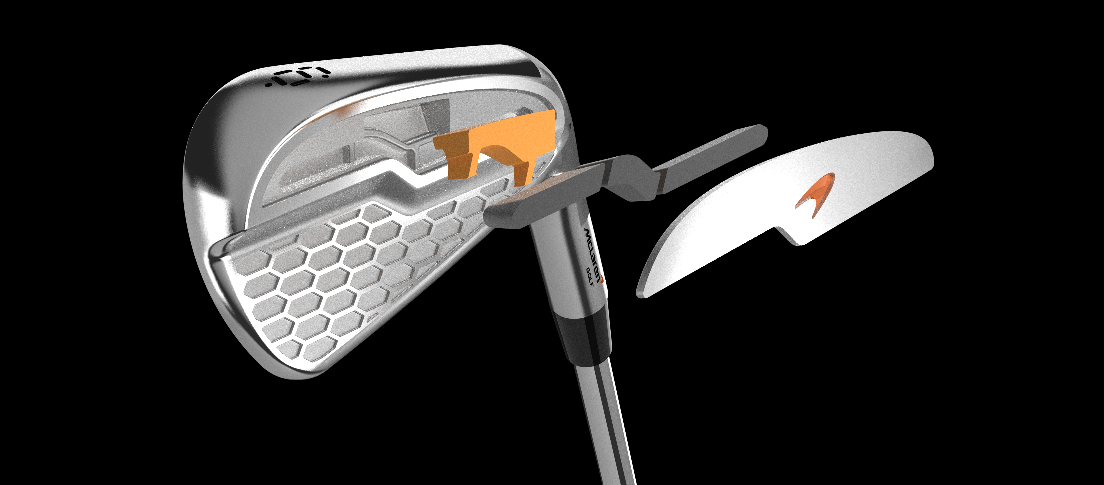 The weighting system of the McLaren Golf irons