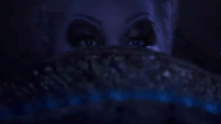 Melissa McCarthy's eyes as Ursula