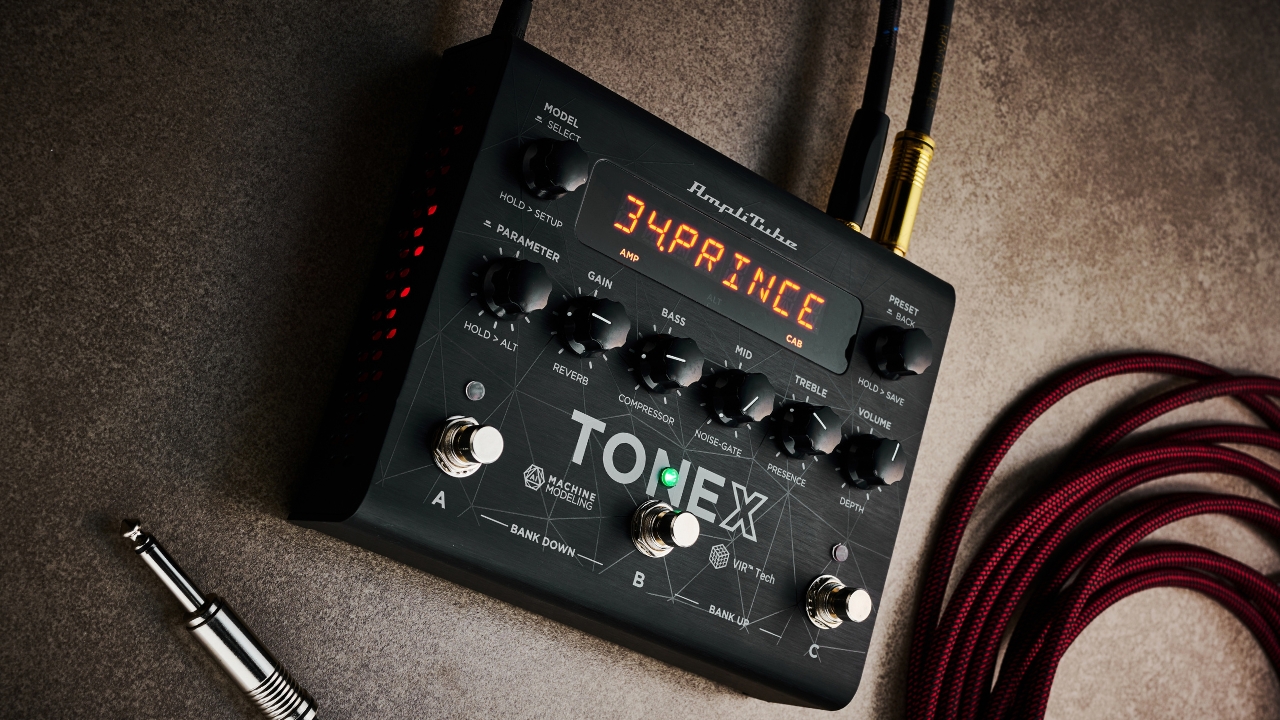 Best amp modelers: IK Multimedia Tonex Pedal