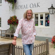 James May at a pub