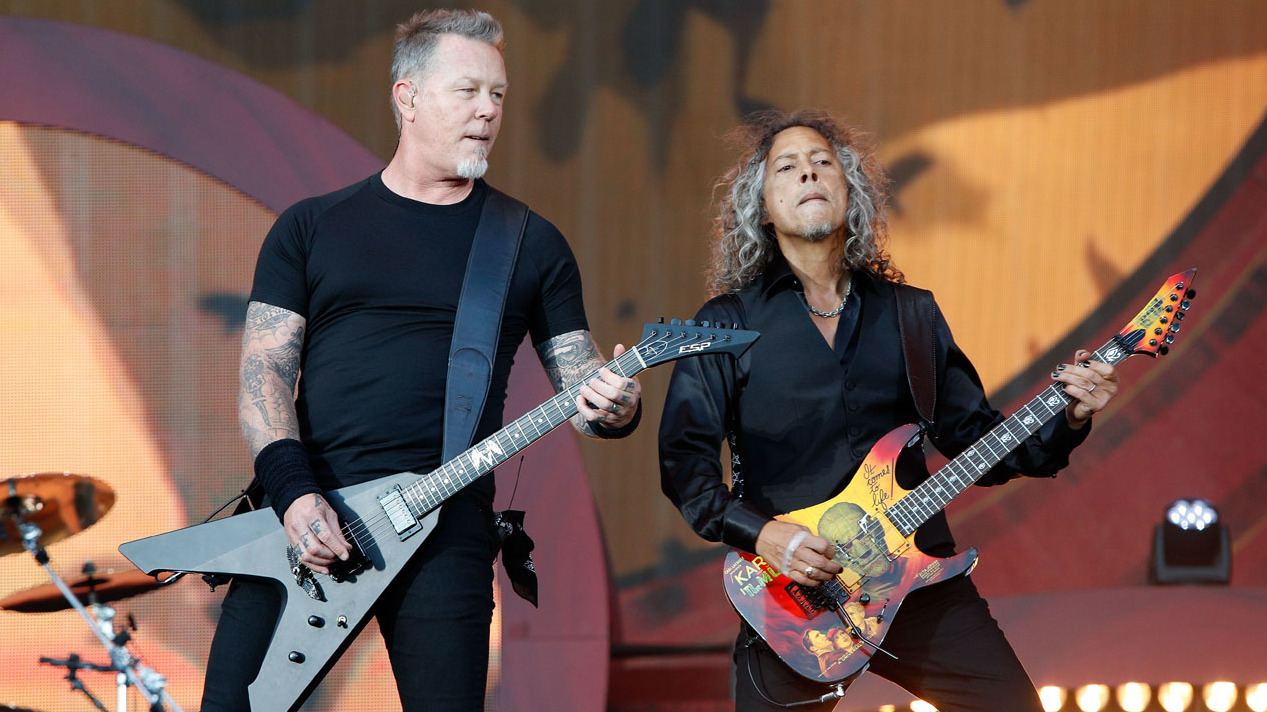 Metallica&#039;s James Hetfield and Kirk Hammett