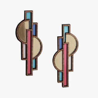 ‘Shaped Objects’ earrings