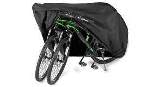 EUGO bike cover over two bicycles