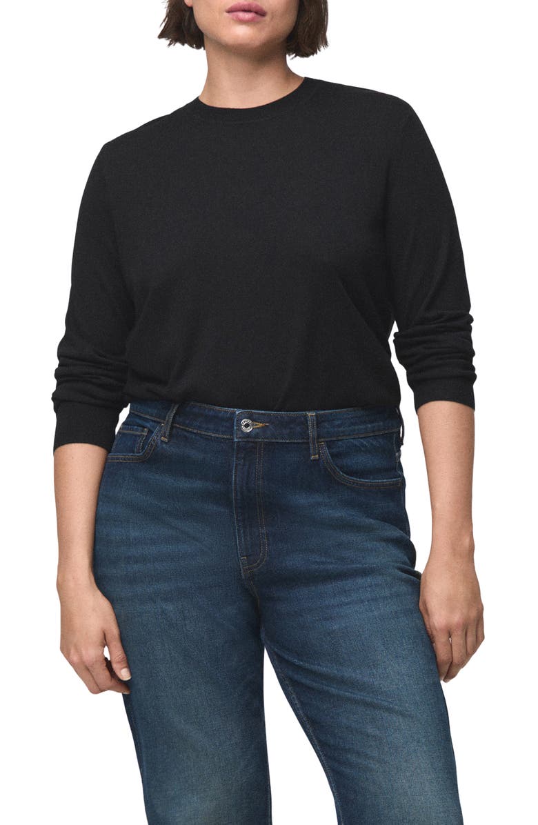 Fine Knit Crewneck Sweater