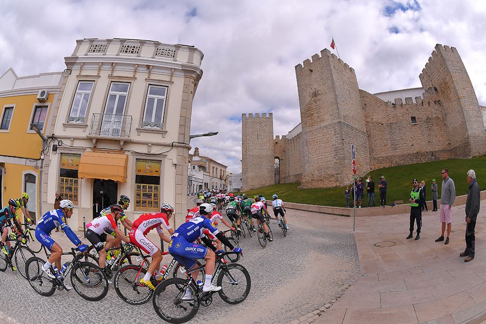 Scenery along the route of stage 1 at Volta ao Algarve