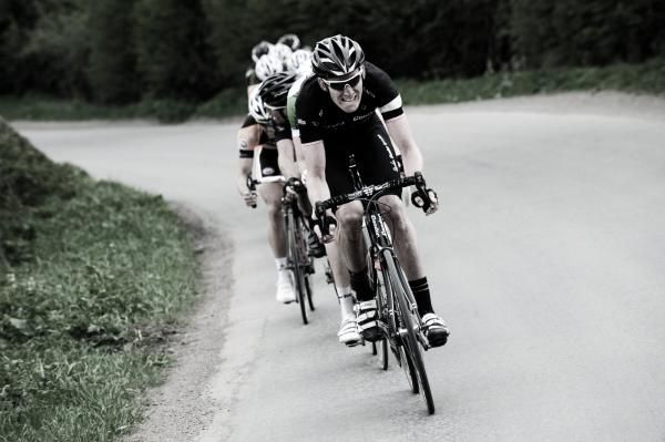 Zak Dempster on the attack with 20 to go.