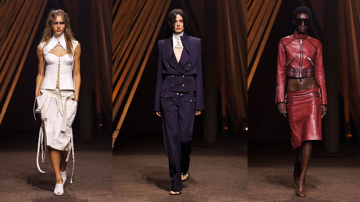 Corsets, Fringe, and Lots of Low-Rise: Alexander McQueen Reimagines the Uniform