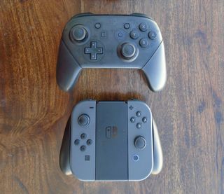 Pro Controller and Joy Con Grip