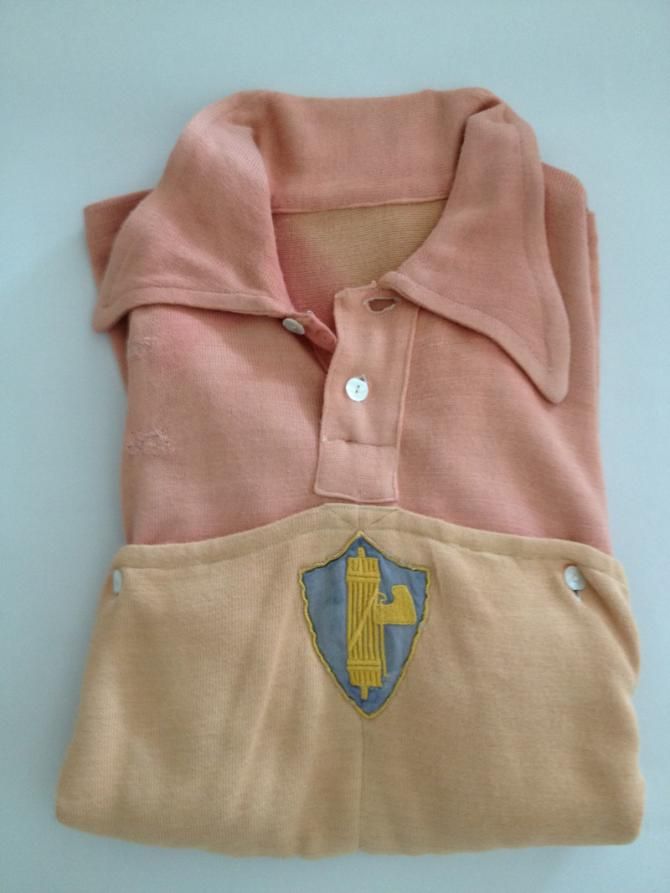 Giovanni Valetti's pink jersey from 1939