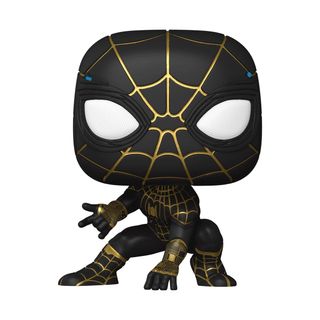 Spider-Man: No Way Home black and gold suit