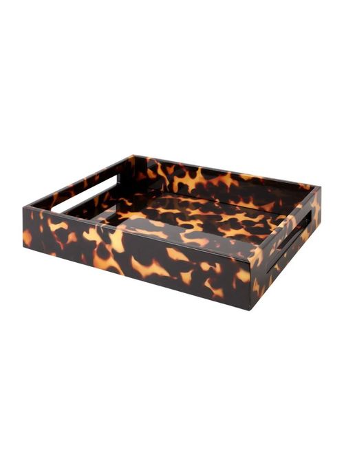 Tortoiseshell Lacquered Tray