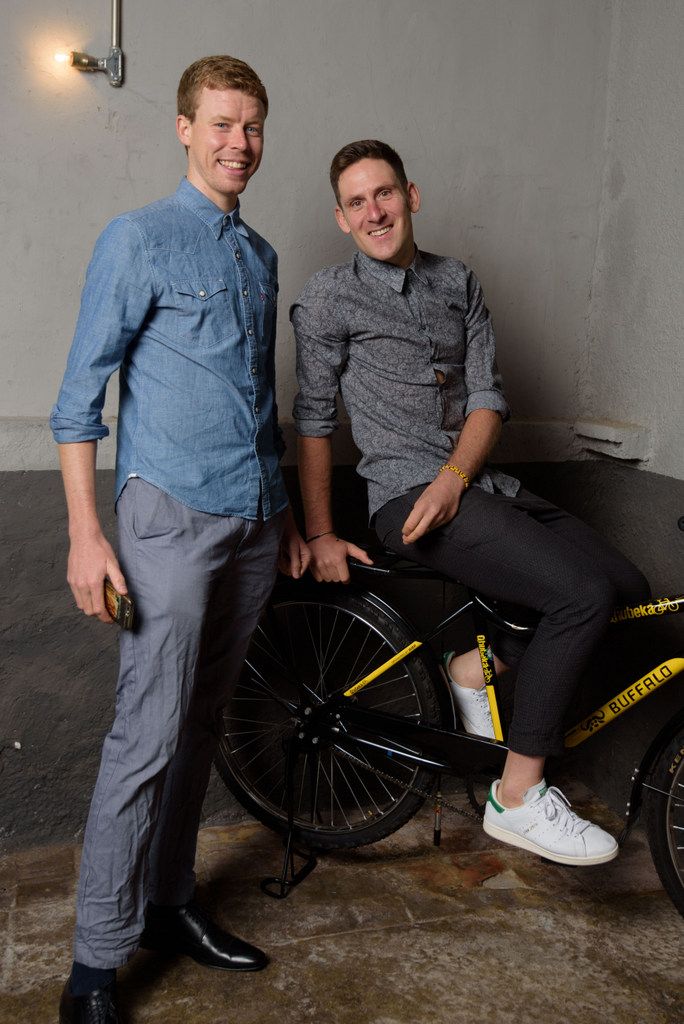 Matt Brammeier with Connor Dunne