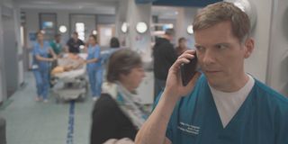 As clinical lead will Max Cristie (Nigel Harman) have questions to answer?