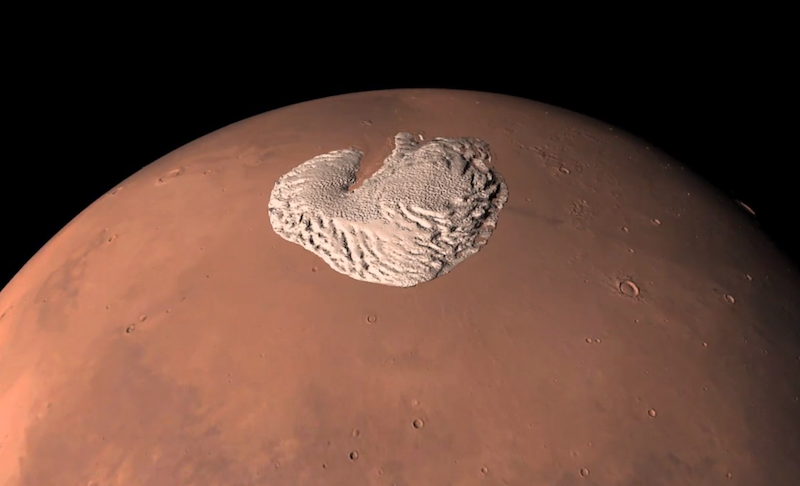 Amazing Video Shows North Pole of Mars Like Never Before | Space