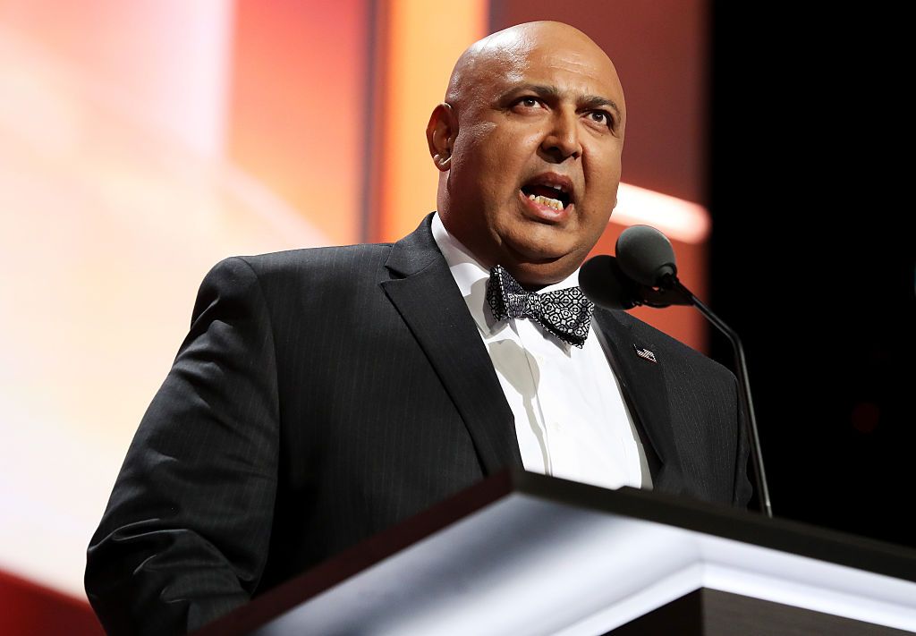 Sajid Tarar, founder of American Muslims for Trump, speaks at Republican National Convention