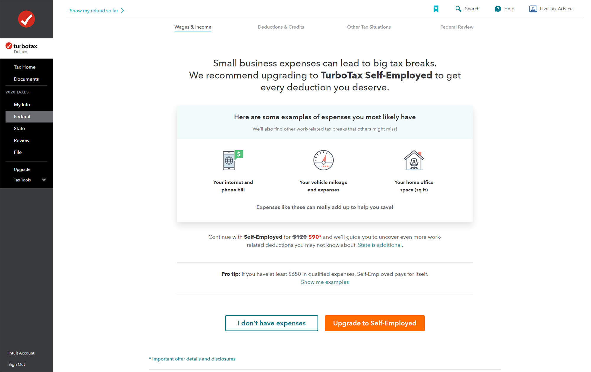 TurboTax Deluxe 2020 review