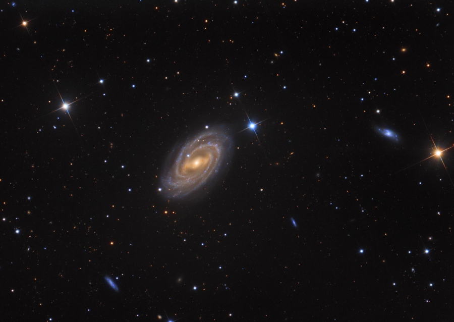 Barred Spriral Galaxy M 109 by Franke